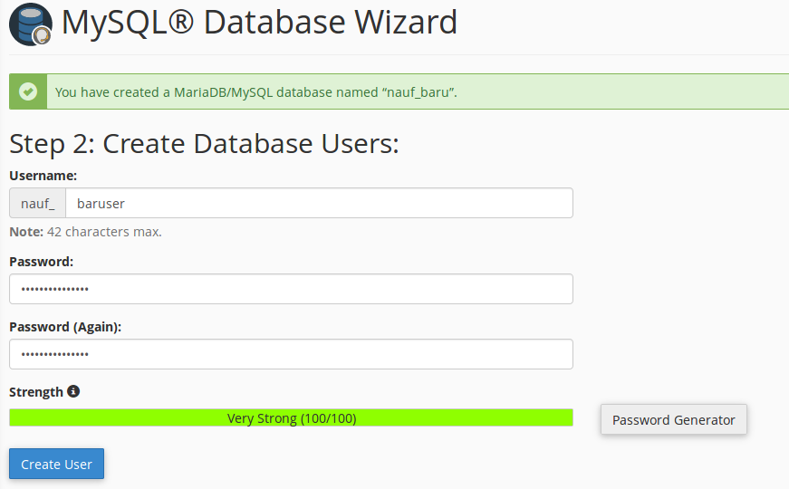 Membuat Database Baru dengan MySQL Database di cPanel - Basis ...