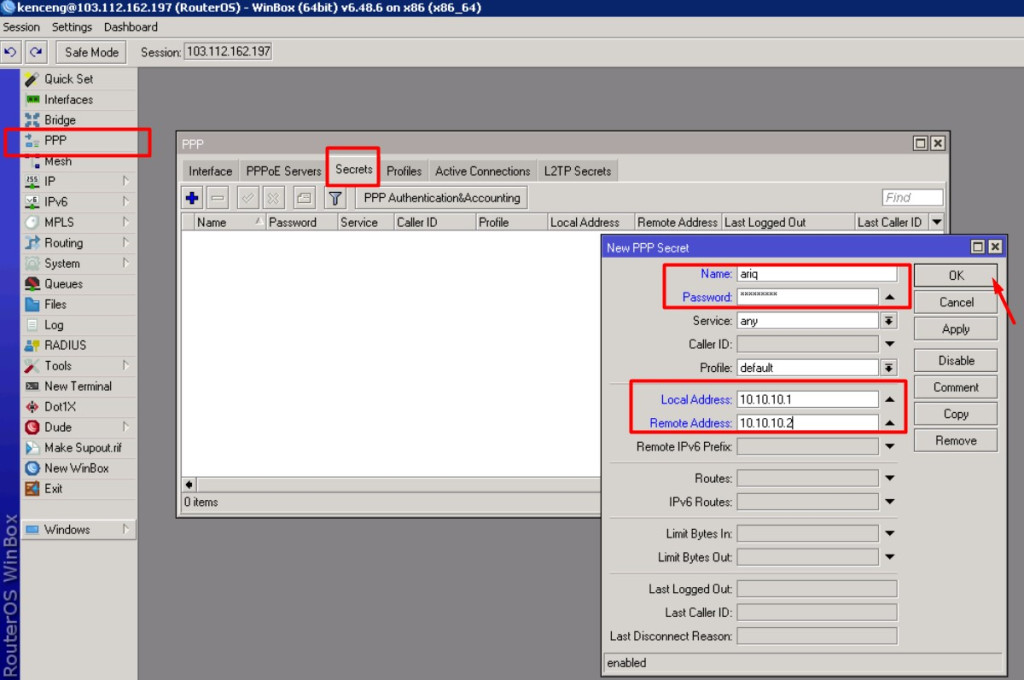 Setup VPN L2TP Server di VPS Mikrotik - Basis Pengetahuan Kenceng Solusindo
